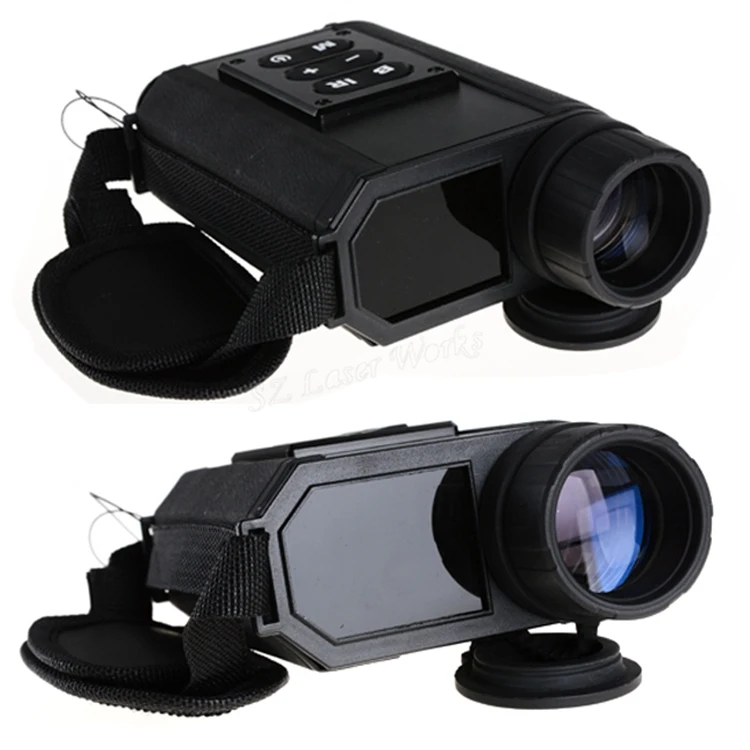 Многофункциональный цифровой Монокуляр инфракрасный дальномер День ночного видения очки ночного видения телескоп для охоты