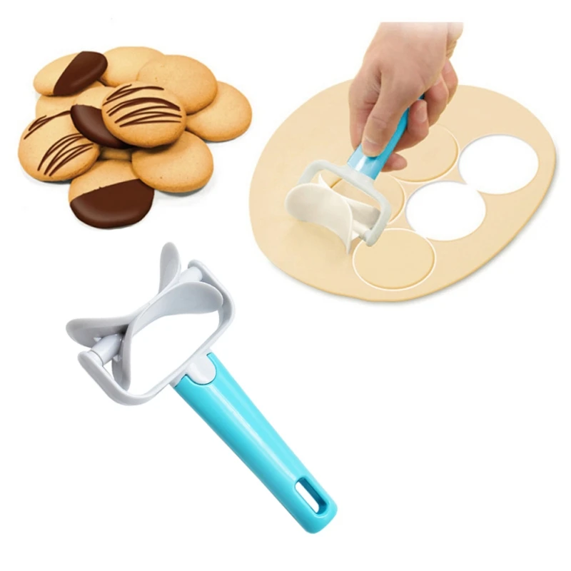 Печенье "сделай сам" фрезы приспособления для выпечки шоколадные торты формы для украшения Цветочный печенье колеса Ножи Аксессуары для выпечки