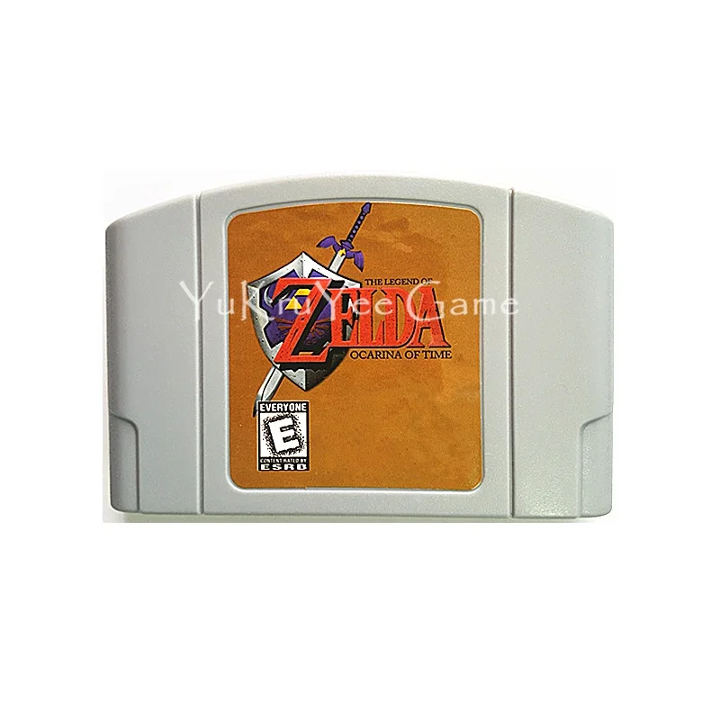 

LegendofZelda Ocarina of Time Video Game Cartridge Card for 64 Bit Console System English US NTSC Version N34