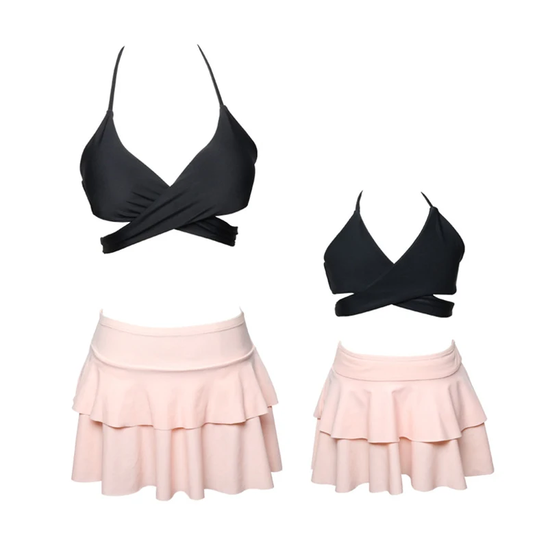 bikini and matching skirt