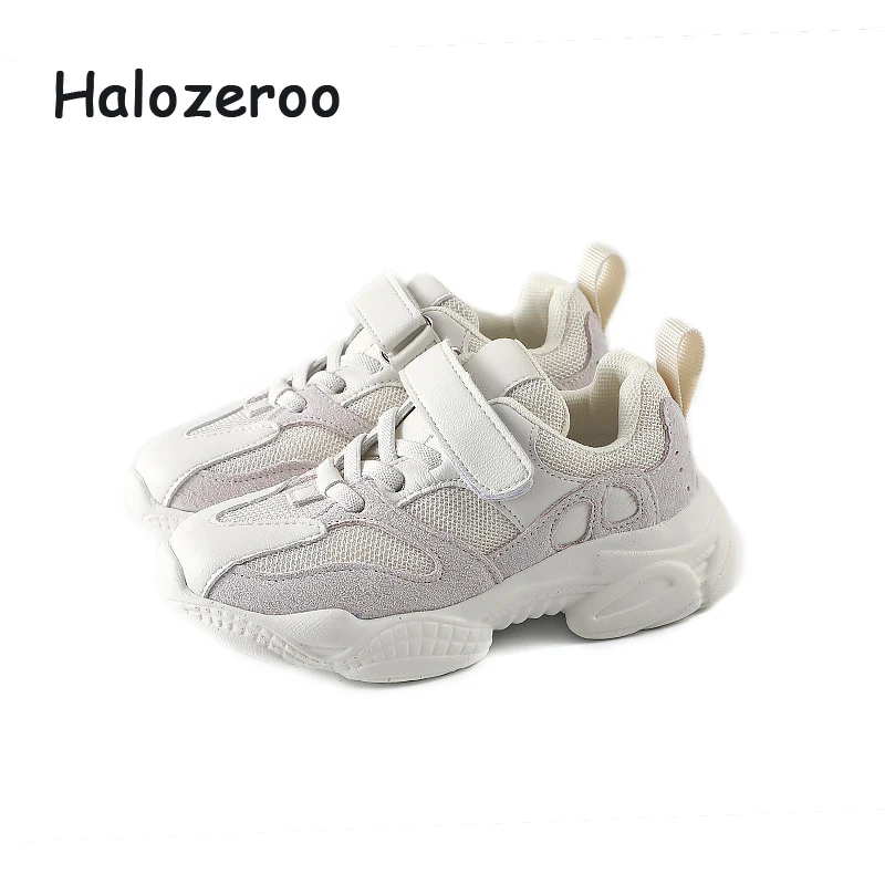 

Autumn Kids Sport Sneakers Children Chunky Sneakers Baby Girls Genuine Leather Casual Sneakers Boys Black Brand Shoes Trainers