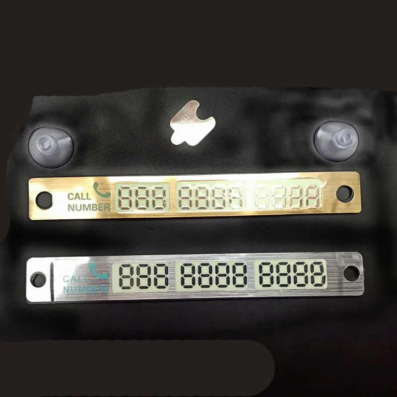 Универсальная автомобильная светящаяся Временная парковочная карта для Subaru