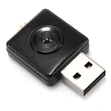 CES Black Mini USB DVB-T RTL-SDR Realtek RTL2832U & R820T Stick Receiver Dongle MCX Input