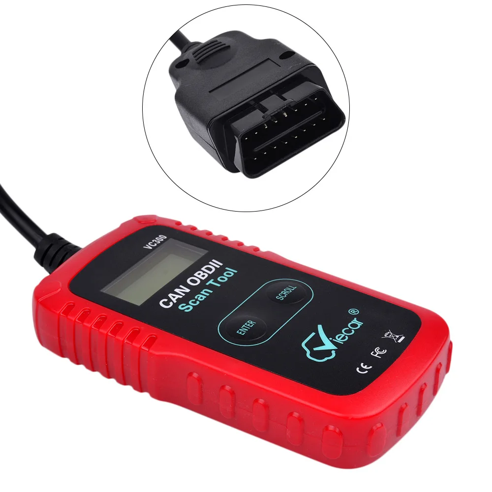 AOSHIKE OBD Автомобильный детектор неисправностей OBD2 II сканер инструмент