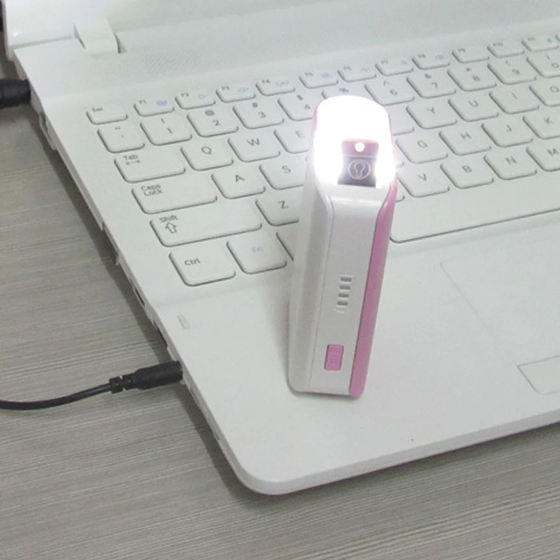 2 шт. светодиодная USB Ночная лампа Мини карманная карта питания брелок ночник 0 Вт