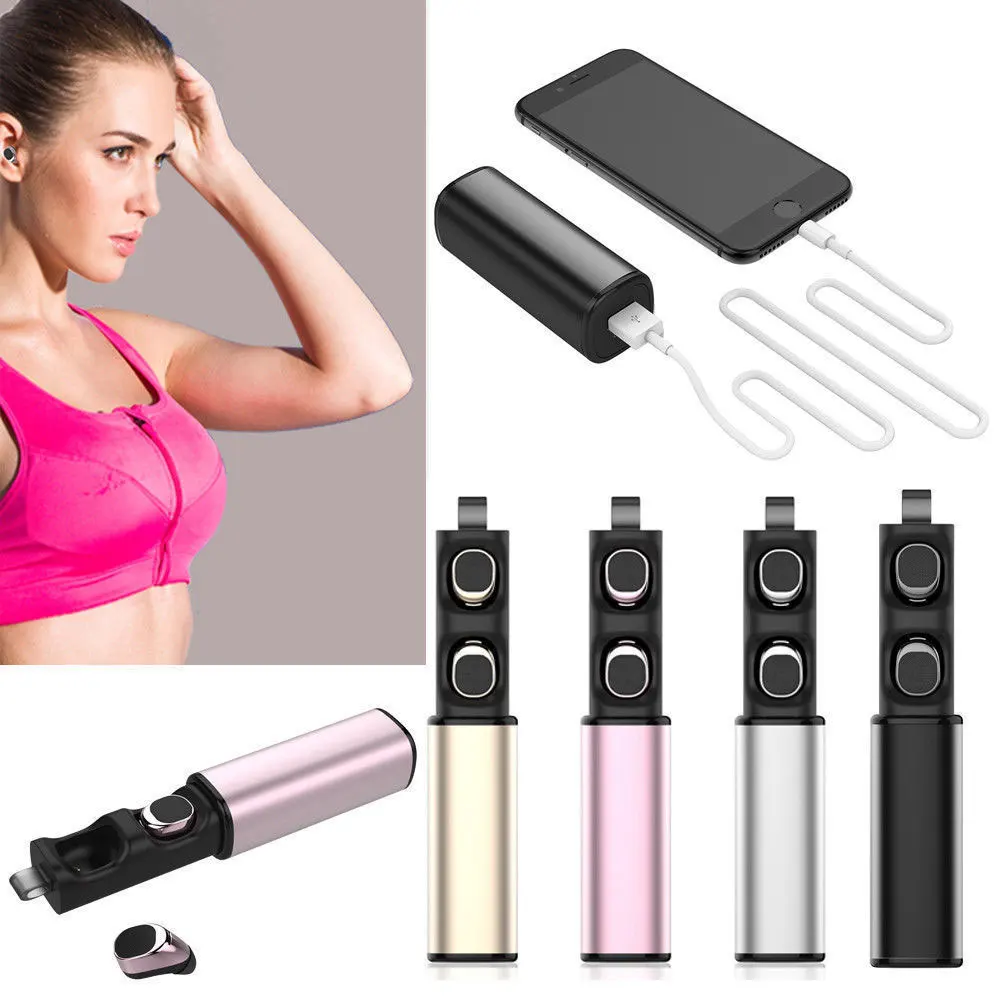 

True Wireless Micro Bluetooth Earphone Small Wireless Earbuds Mini TWS K8 Headset With Battery For Iphone 7 6s 6 5s auriculare