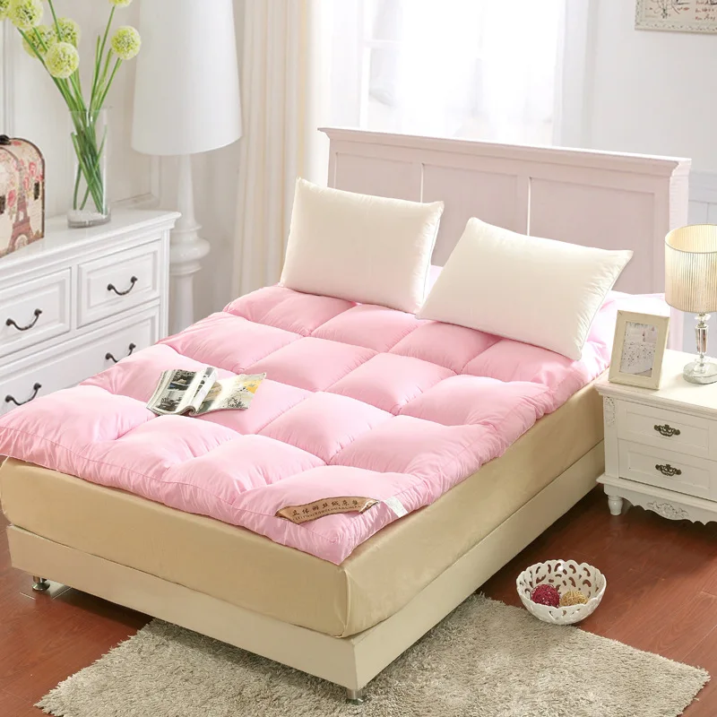 Thick velvet feather mattress breathable Soft warm and comfortable queen full twin size mattress Thick velvet feather mattress breathable Soft warm and comfortable queen full twin size mattress