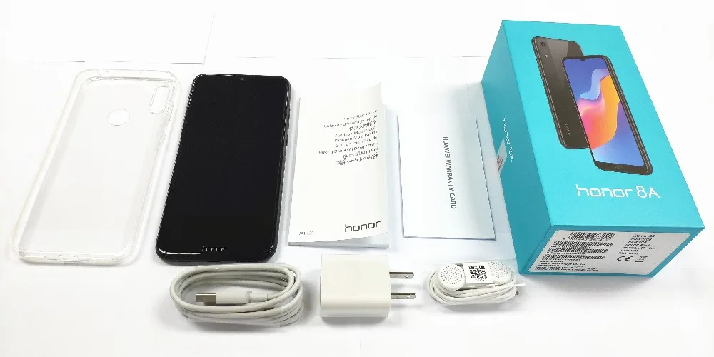 Глобальная версия Honor 8A 2G 32G 6 09 &quotдисплей MT6765 Восьмиядерный Android 9 разблокировка