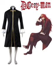 Envío Libre D. Gray-man Cross Maria Abrigo Anime Cosplay Costume