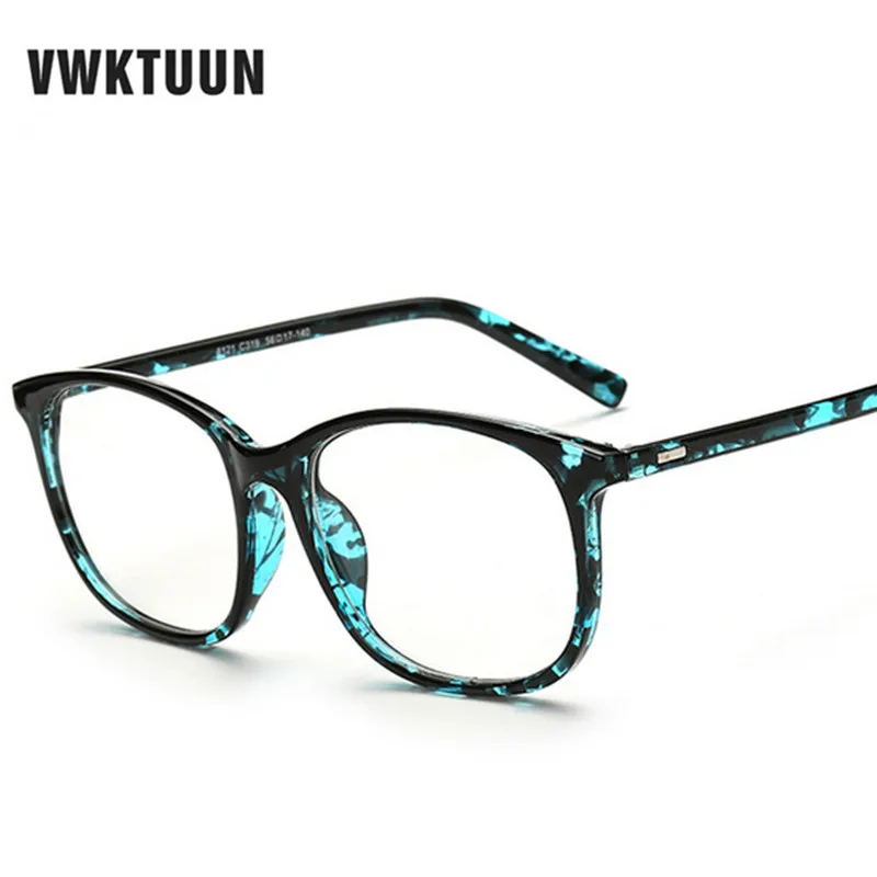 

VWKTUUN New Eyeglasses Eyewear Frames Women Eye Glasses Frames For Men Lady Optical eyeglass Spectacle frame Plain Clear Glasses