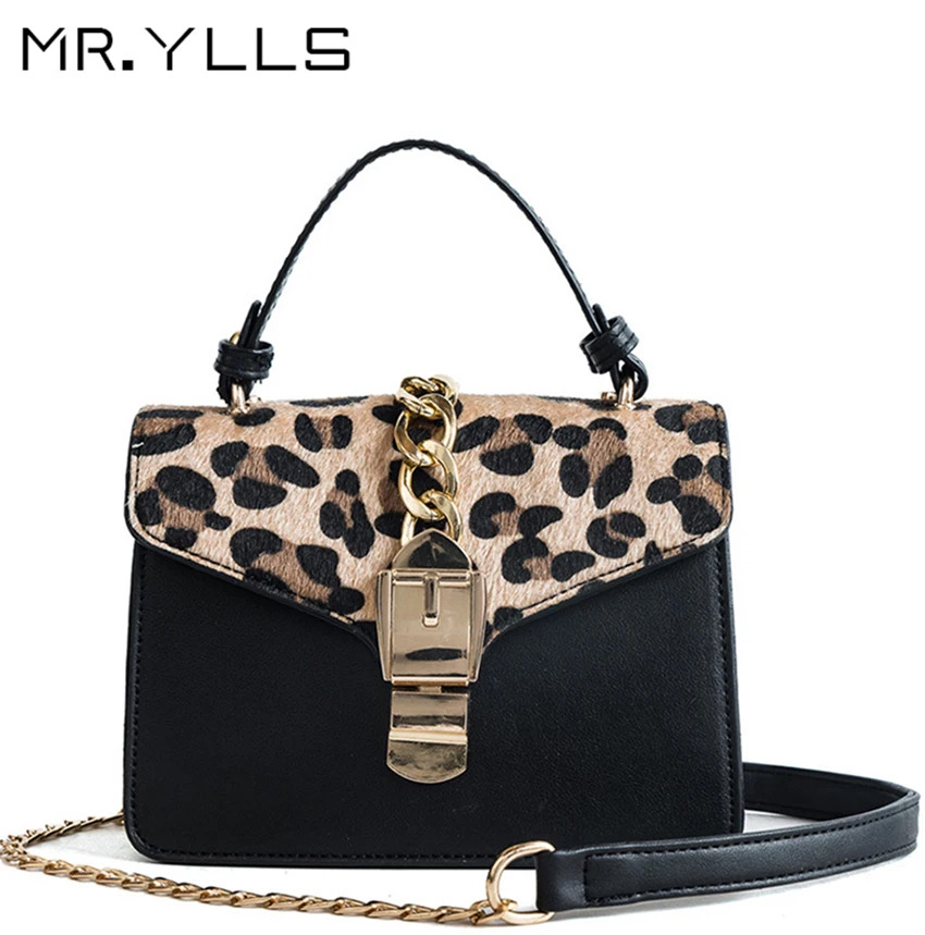 

Retro Leopard Print Women Handbag Fashion Chain Women Bags Chic Shoulder Messenger Bag Female Crossbody Handbags Small Flap Bag
