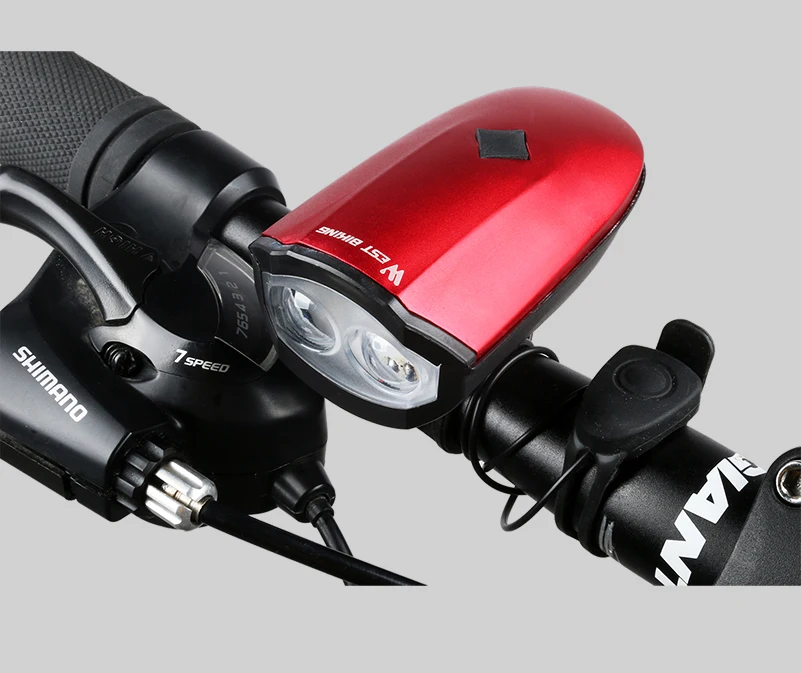 Cheap WEST BIKING Bike Bell Light 3 Modes Bicycle Headlight Bicycle Horn Waterproof Lamp USB Rechargeable 140 db Horn Front Headlight 18 Cheap WEST BIKING Bike Bell Light 3 Modes Bicycle Headlight Bicycle Horn Waterproof Lamp USB Rechargeable 140 db Horn Front Headlight 18