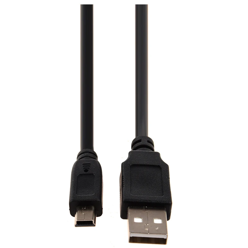 Usb type A Male/Mini-B Male Кабель, 5 Pin, черный, 3 фута#8