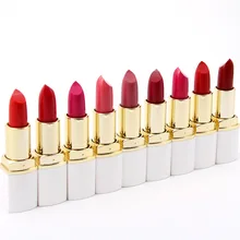 Матовая губная помада долговечная водостойкая Помада для губ красный бархатные помады увлажняющий рубиновый Woo бальзам для губ легко носить MISS ROSE