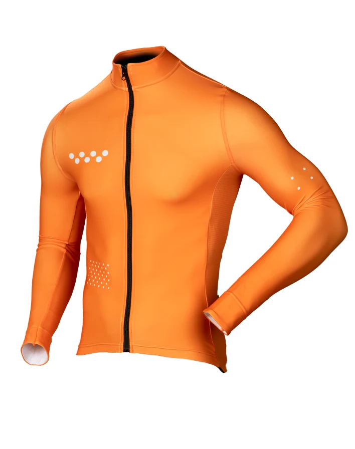 

2018 best quality cool design 310g/m2 Winter thermal fleece Cycling Jersey long sleeve Cycling clothing super warm bicycle gear