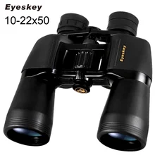 Eyeskey High Power Zoom 10-22×50 Binoculars Bak4 Porro Prism w/ Carry Case & Strap New Hight Power Binoculars