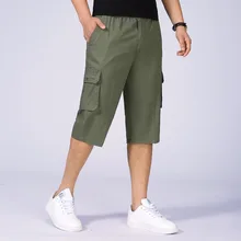 Летние мужские мешковатые многокарманные военные карго шорты мужские s свободные хлопковые повседневные комбинезоны мужские тактические шорты плюс размер 6XL