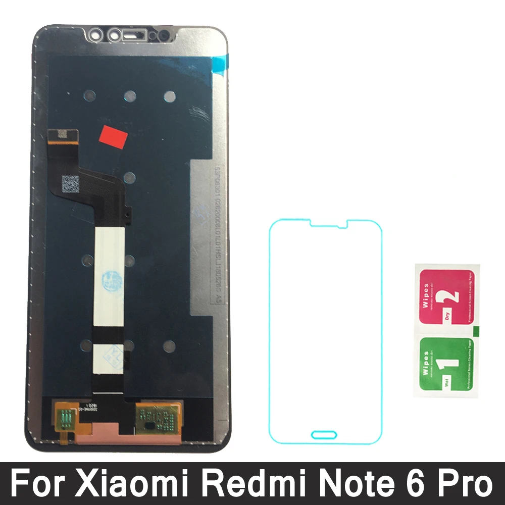 

LCD Display For Xiaomi Redmi Note 6 Pro LCDs Display Touch Screen Digitizer Assembly Replacement
