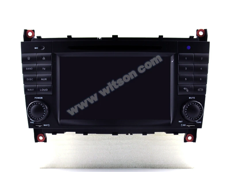 Cheap WITSON Android 9.0 CAR DVD GPS RADIO for MERCEDES-BENZ C-Class W203(2004-2007)/CLK W209 audio system with gps car audio gps dvd 14