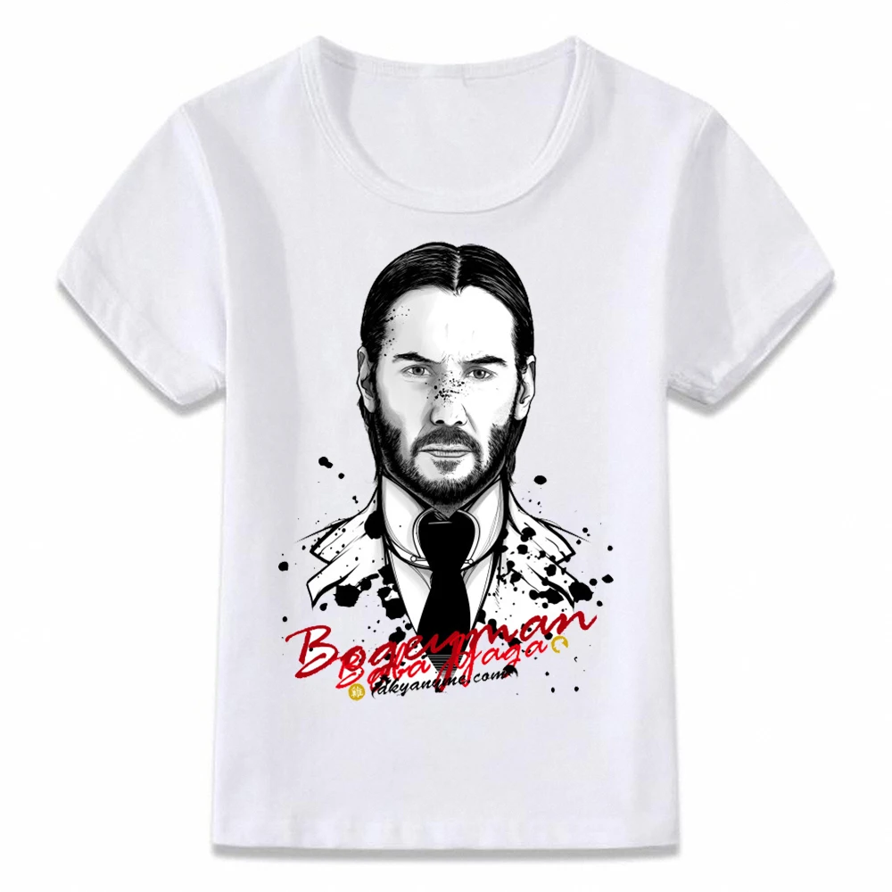 

Kids Clothes T Shirt John Wick Baba Yaga T-shirt Boys and Girls Toddler Tee