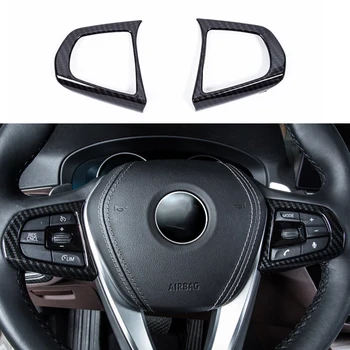 

Steering Wheel Buttons Frame Cover Trim For BMW 5 Series G30 17-18