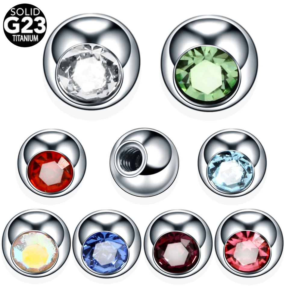 

10pcs/lot Titanium Screw Balls Nose Piercings Lip Nipple Piercings Eyebrow Piercings Tragus Earrings Accessories Body Jewelry