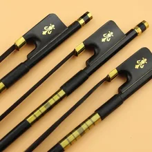 Шт. 3 шт. Новые PRO черный 4/4 Полный размеры углерода волокно Виолончель Луки черная лягушка высокое качество