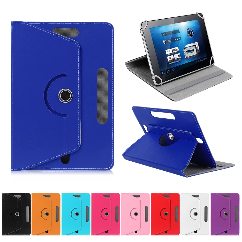 360 Degree Rotating Universal Tablet Case PU Leather Cover For Samsung Galaxy Tab 7 8 9 10.1 inch Android Tablet PC