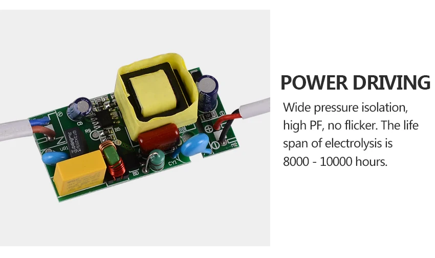 YANDIAO поверхностного монтажа Потолочный светильник SMD5730 5 W 7 W 12 W 18 W AC85-265V лампы удара потолочные светильники прожектор + led driver