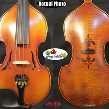Редкие барокко Стиль песни Марка Мастер Декор палисандр 4/4 Скрипки#9784