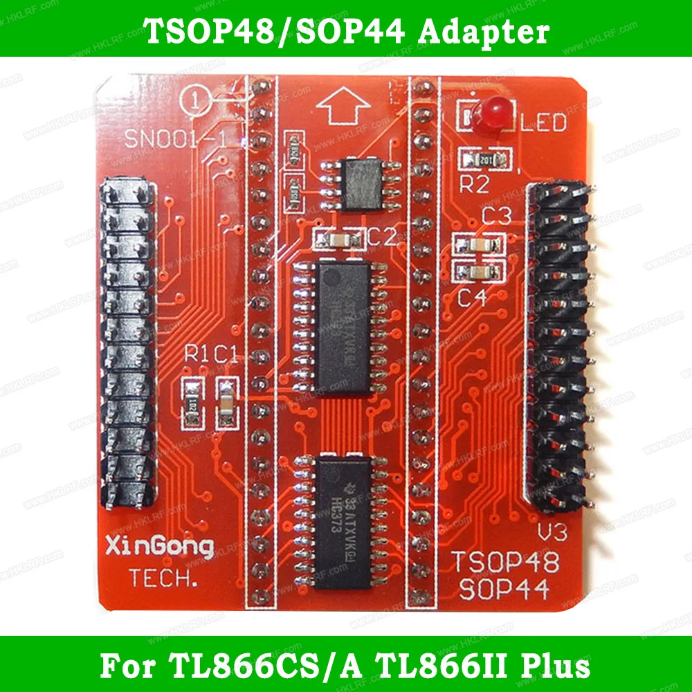 Разъем адаптера BGA48/TSOP48 SOP44 для Minipro TL866CS TL866A TL866II Plus USB программатор|Калькуляторы| |