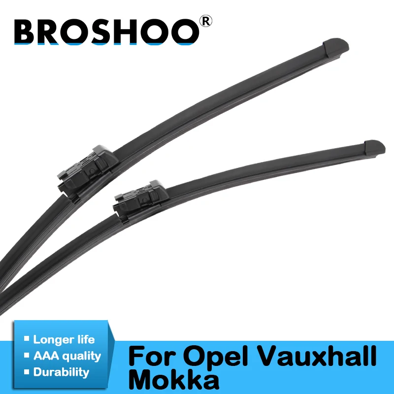 BROSHOO Car Windscreen Wipers Blade Natural Rubber For Opel Vauxhall
