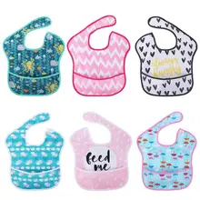 1 комплект водонепроницаемые детские нагрудники, нагрудники для кормления младенцев с героями мультфильмов, Детские фартуки Товары для детей, детские нагрудники PNLO