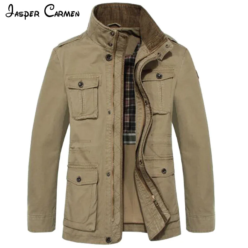 Здесь продается  Autumn And Winter New AFS JEEP Large Size Jacket 5XL Casual Fashion Long-Sleeved Jacket Slim Men