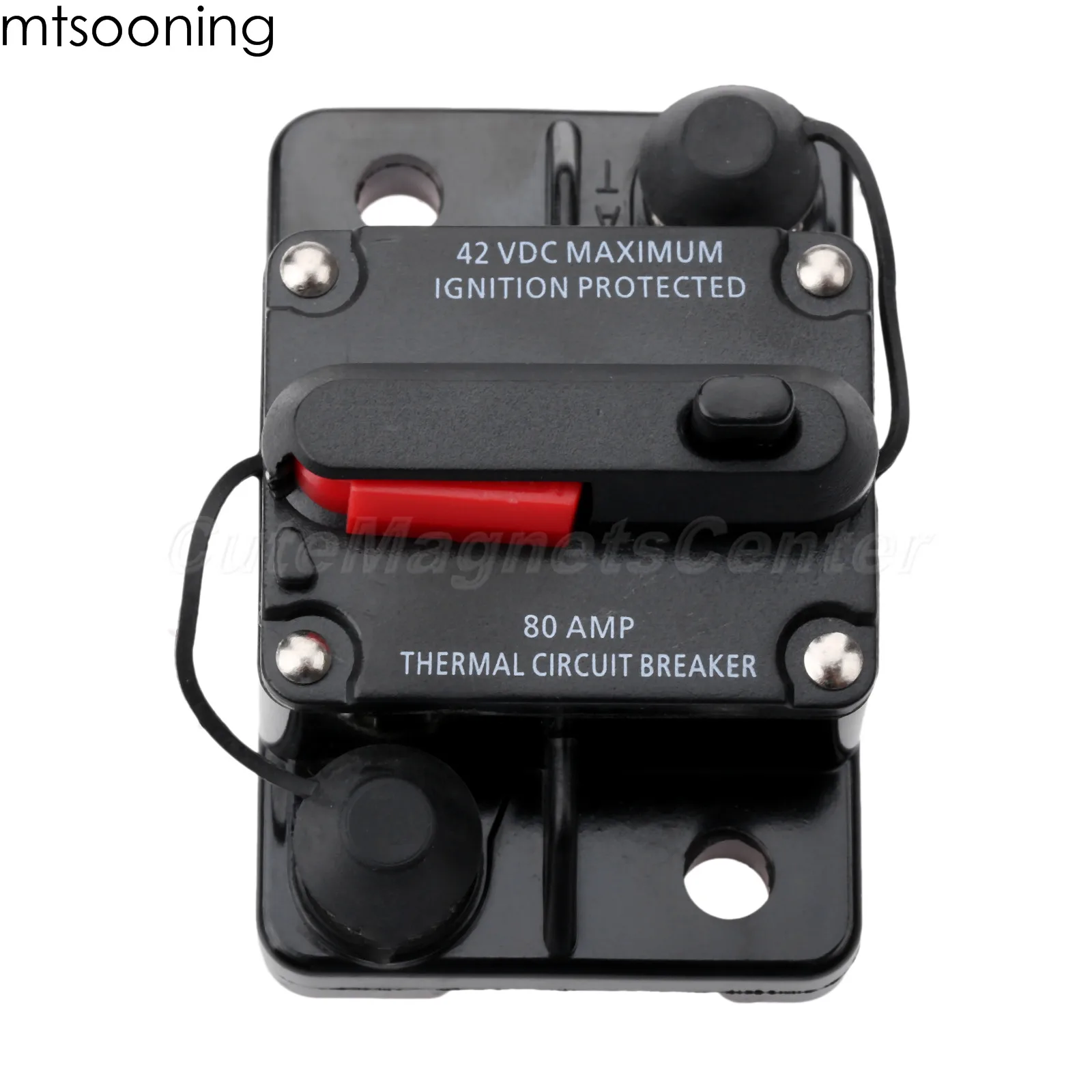 80A 12-24V DC Circuit Breaker Car Auto Fuse Reset optional Audio Inline | Автомобили и мотоциклы
