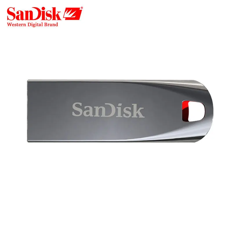 Оригинальный SanDisk CZ71 металлический USB флеш накопитель 16 ГБ 8 Флешка 64 32 карта