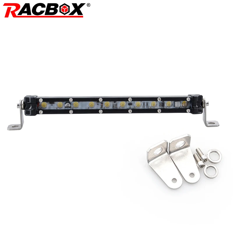 Racbox 9 Inch Slim Spot LED Work Light Bar 10W Mini 9" Single One Row ...
