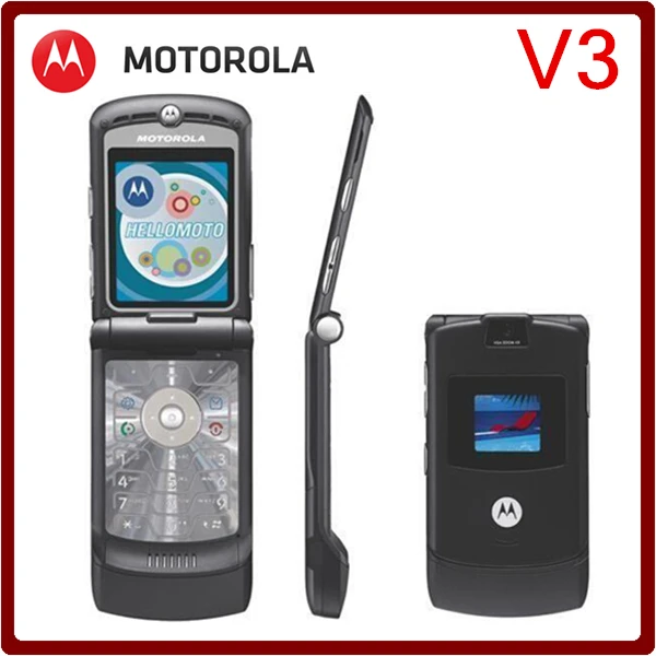 Цена за V3 открыл Motorola Razr V3 отремонтированный мобильный телефон Цена за V3 открыл Motorola Razr V3 отремонтированный мобильный телефон