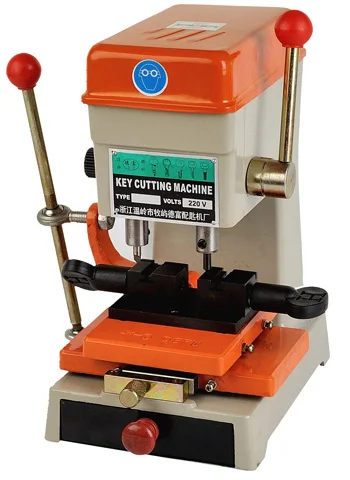 368 a security door lock machine drilling vertical key copying machine key car inside and outside