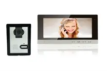 YobangSecurity 10inch Wire Video Door Phone Indoor Monitor Night Vision Waterproof Outdoor Camera with RainCover Intercom System
