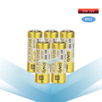 

kpay 5pcs/Lot Small Battery 23A 12V 21/23 A23 E23A MN21 MS21 V23GA L1028 Alkaline Dry Battery