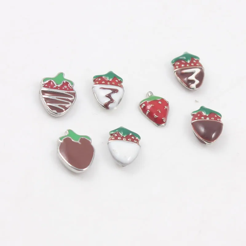 20pcs/lot MIX Fruit Star Moon Designs Alloy Floating Charm For Memory Living Locket | Украшения и аксессуары