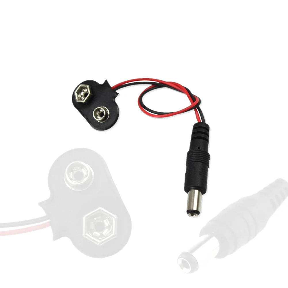 Buy Experimental 9V Battery Snap Power Cable to DC 9V