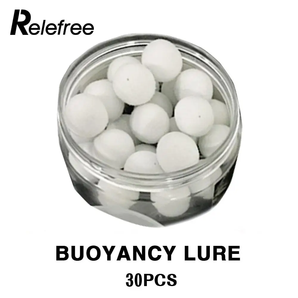 

30pcs 6 Colors Bait Floating Ball Fishing Bait Ball Beads Floating Fishing Accessories Fishing Floating Ball Durable