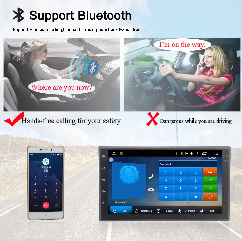 Bway " Автомагнитола для BENZ ML164 четырехъядерный Android 7,0 автомобильный dvd-плеер с 1G ram, 16G rom