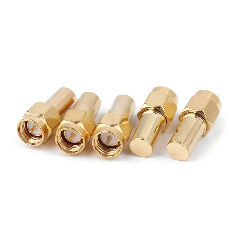 

5pcs DC-3GHZ RF Coaxial Adapter SMA-male Plug Termination Dummy Loads Connector