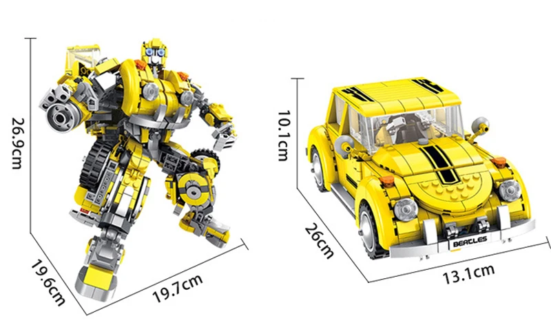 6-in-1-Compatible-legoed-transformation-hornet-mecha-robot-set-city-beetle-car-engineering-truck-building