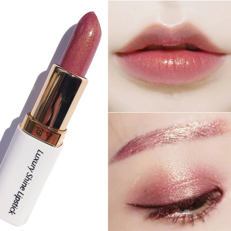 6 Colors Shiny Lip Balm Lipstick Nutritious Make Up Lip Stick Beauty