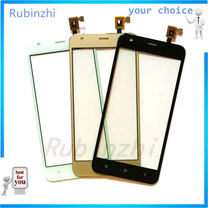 

RUBINZHI Phone Touch Screen Panel Sensor Front Glass For BlackView A7 A7 pro Touchscreen Digitizer Front Glass