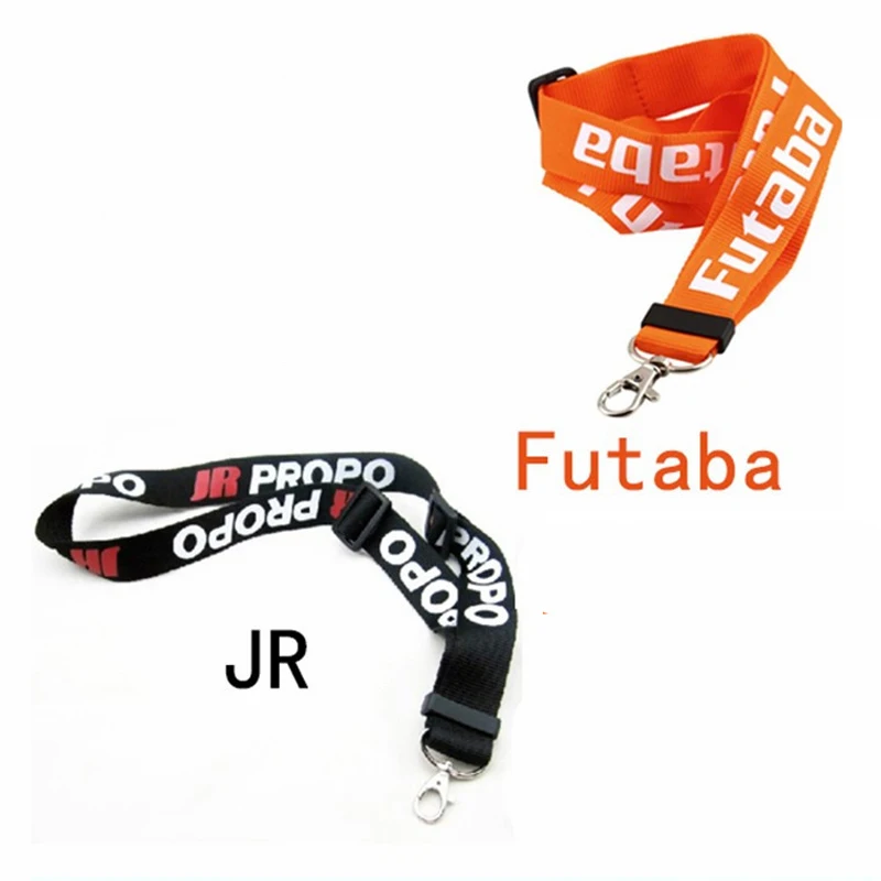 Sangle de cou pour émetteur RC avec clip rapide en métal, réglage par boucle coulissante.
